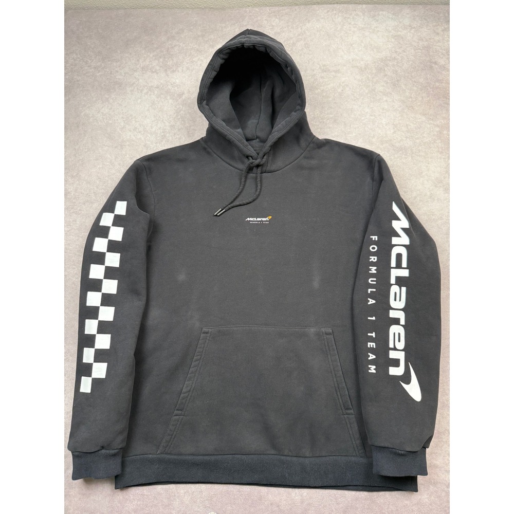 McLaren Formula 1 Team Castore Hoodie Mens XXL‎ Black F1 Racing Sweatshirt XXL